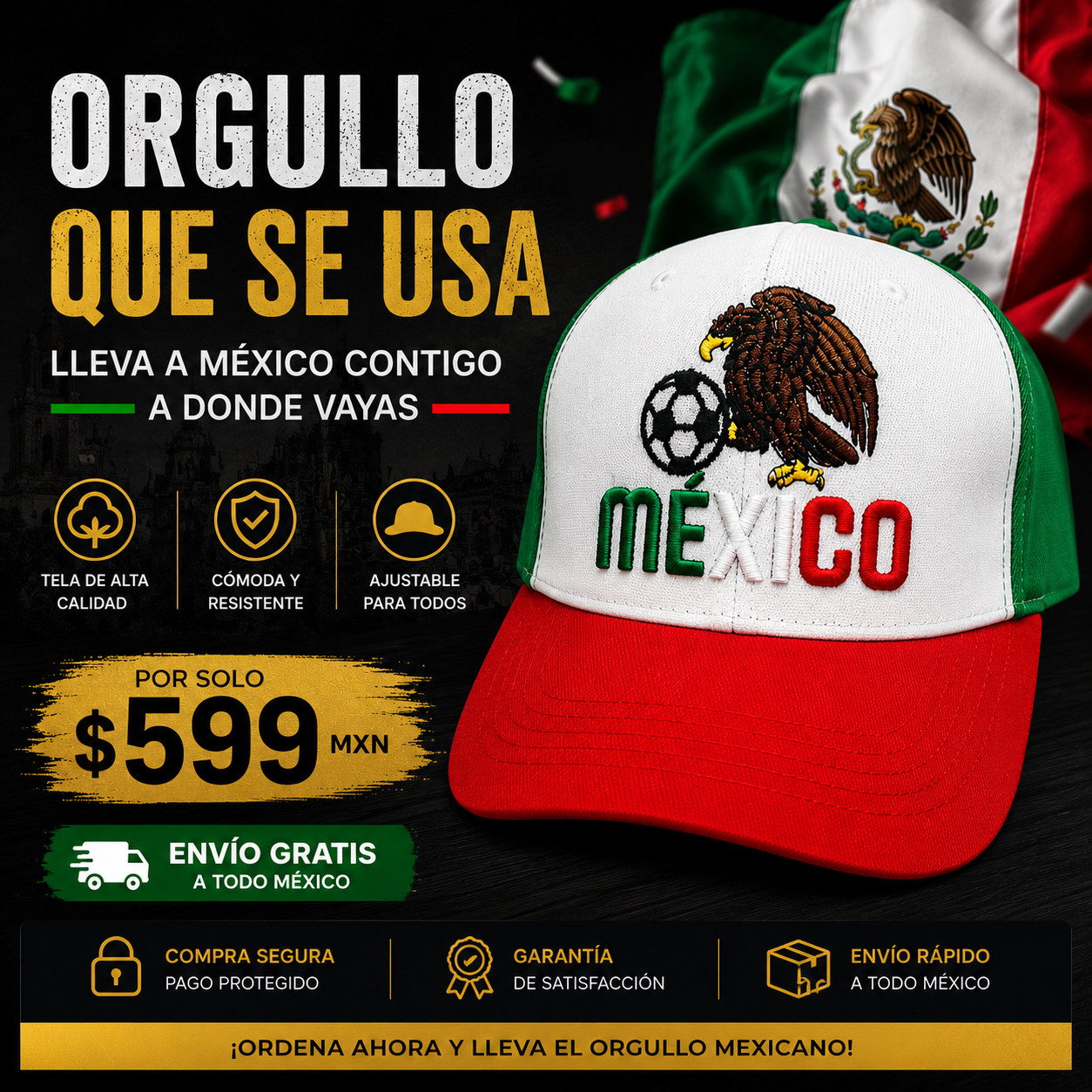 Gorra Mundialista  🇲🇽