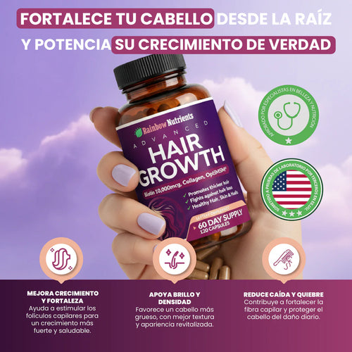 Hair Growth - Vitaminas Capilares ✨