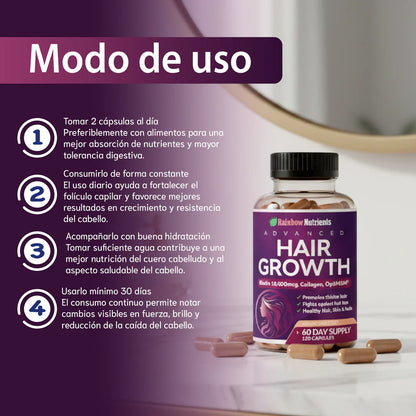 Hair Growth - Vitaminas Capilares ✨